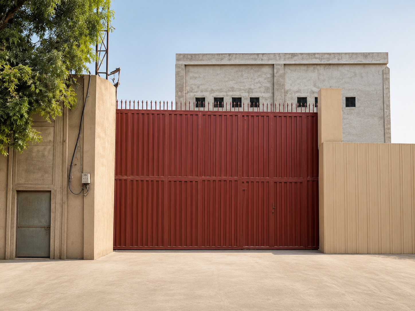 Choudhary Steel House warehouse exterior and main entrance