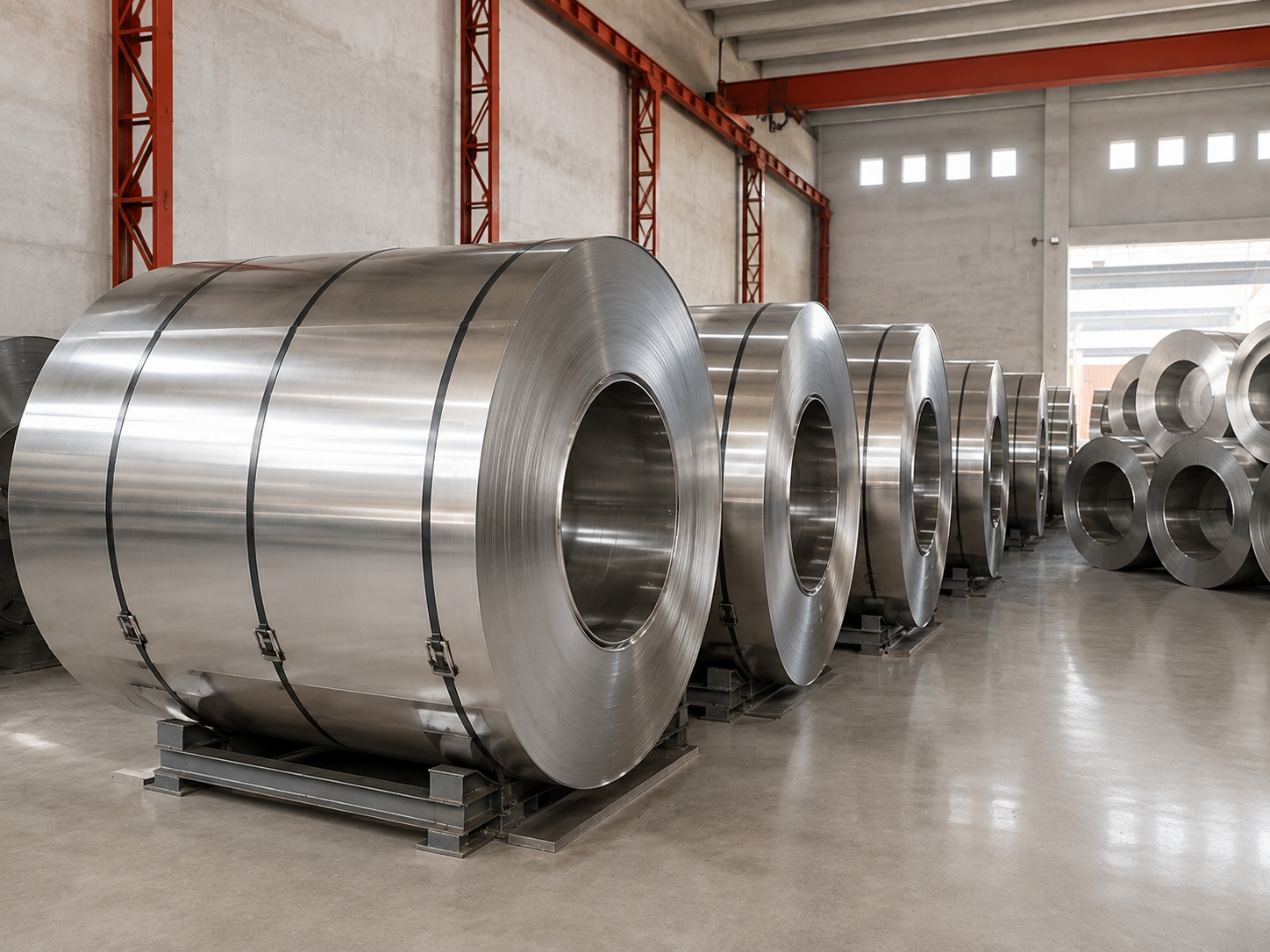 Stainless steel coils available at Choudhary Steel House